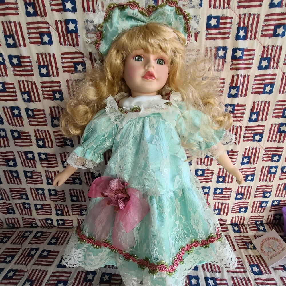 Beautiful porcelain princess